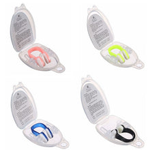 Load image into Gallery viewer, Soft Silicone Swimming Nose Clips + 2 Ear Plugs Earplugs Gear with a case box Set Pool Accessories Water Sports