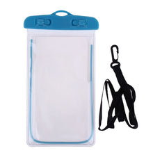 Load image into Gallery viewer, Swimming Bags Waterproof Bag with Luminous Underwater Pouch Phone Case For iphone 6 6s 7 universal all models 3.5 inch -6 inch