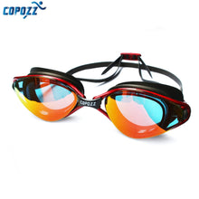 Load image into Gallery viewer, Copozz New Professional Anti-Fog UV Protection Adjustable Swimming Goggles Men Women Waterproof silicone glasses adult Eyewear