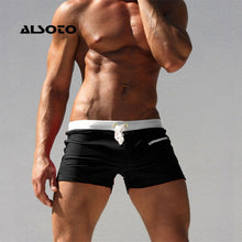 Load image into Gallery viewer, ALSOTO Sexy Swimsuit Swimwear Men	maillot de bain Mens Swim Briefs Beach Shorts Swimming Trunks Zwembroek Heren Mayo