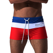 Load image into Gallery viewer, ESCATCH Mens Swimwear Maillot De Bain Boy Swim Suits Boxer Shorts Swim Trunks Men Swimsuit Surf Banadores