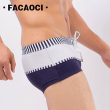 Load image into Gallery viewer, 2018 new Swimwear Men Swimming Trunks Summer Sexy Men's Swimsuits Boxer Briefs  beach short pants Water Sport