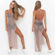 Load image into Gallery viewer, New Hot Sale UK Stock Women Bathing Suit Bikini Cover Up Beach Dress Swimwear Swimsuit Dress