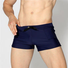 Load image into Gallery viewer, ALSOTO Sexy Man Swimwear Men's Swimsuits Swimming Trunks Sunga Hot Mens Swim Briefs Beach Shorts Mayo Sunga Swim Suits Gay Pouch