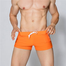 Load image into Gallery viewer, ALSOTO Sexy Man Swimwear Men's Swimsuits Swimming Trunks Sunga Hot Mens Swim Briefs Beach Shorts Mayo Sunga Swim Suits Gay Pouch