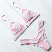 Load image into Gallery viewer, OMKAGI Brand Swimwear Women Swimsuit Sexy Push Up Micro Bikinis Set Swimming Bathing Suit Beachwear Summer Brazilian Bikini 2019