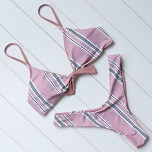 Load image into Gallery viewer, OMKAGI Brand Swimwear Women Swimsuit Sexy Push Up Micro Bikinis Set Swimming Bathing Suit Beachwear Summer Brazilian Bikini 2019