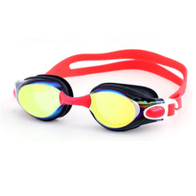 Load image into Gallery viewer, Swimming goggles Myopia Men and women Anti-Fog professional Waterproof silicone arena Pool swim eyewear Adult Swimming glasses