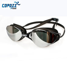 Load image into Gallery viewer, Copozz New Professional Anti-Fog UV Protection Adjustable Swimming Goggles Men Women Waterproof silicone glasses adult Eyewear