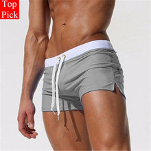 Load image into Gallery viewer, TOPPICK New Swimwear men swimsuit Sexy swimming trunks sunga hot mens swim briefs Beach Shorts mayo sungas de praia homens