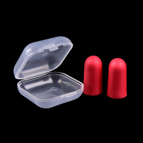 Anti-noise Soft Ear Plugs Sound Insulation Ear Protection Earplugs Sleeping Plugs For Travel Noise Reduction With Plastic Case
