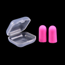 Load image into Gallery viewer, Anti-noise Soft Ear Plugs Sound Insulation Ear Protection Earplugs Sleeping Plugs For Travel Noise Reduction With Plastic Case