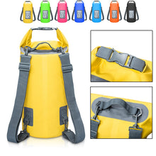 Load image into Gallery viewer, 5L/10L/15L/20L Waterproof Bags Storage Dry Sack Bag For Canoe Kayak Rafting Outdoor Sport Swimming Bags Travel Kit Backpack