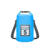 Load image into Gallery viewer, 5L/10L/15L/20L Waterproof Bags Storage Dry Sack Bag For Canoe Kayak Rafting Outdoor Sport Swimming Bags Travel Kit Backpack