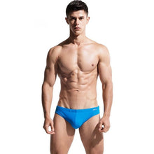Load image into Gallery viewer, DESMIIT mens swimming trunks sexy swim shorts men liner swimwear bathing suit swimsuit male surfing beah short elastic quick dry