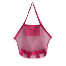 Load image into Gallery viewer, Portable Beach Bag Foldable Mesh Swimming Bag For Children Beach Toy Baskets Storage Bag Kids Outdoor Swimming Waterproof Bags