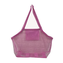 Load image into Gallery viewer, Portable Beach Bag Foldable Mesh Swimming Bag For Children Beach Toy Baskets Storage Bag Kids Outdoor Swimming Waterproof Bags