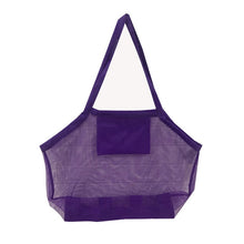 Load image into Gallery viewer, Portable Beach Bag Foldable Mesh Swimming Bag For Children Beach Toy Baskets Storage Bag Kids Outdoor Swimming Waterproof Bags