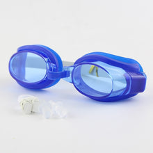 Load image into Gallery viewer, Children Kids Teenagers Adjustable Swimming Goggles Swim Eyewear Eye Glasses Eyeglasses Sports Swimwear w/ Ear Plugs &amp; Nose Clip