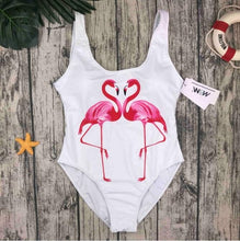Load image into Gallery viewer, M&amp;M Swimwear 2018 Women One Piece Swimsuit birds Printed Summer Bathing Suit