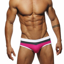 Load image into Gallery viewer, All Styles You Want! Waterproof Swimwear Men Brief Sexy Swimsuit Swimming Trunks For Bathing Man Swimming Shorts Zwembroek Heren