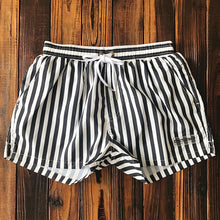 Load image into Gallery viewer, Desmiit Swimwear Swimming Shorts for Men Swimming Trunks Plus Size Striped Quick Dry Swimsuit Man Beachwear Surfing Shorts Board