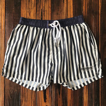 Load image into Gallery viewer, Desmiit Swimwear Swimming Shorts for Men Swimming Trunks Plus Size Striped Quick Dry Swimsuit Man Beachwear Surfing Shorts Board