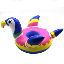 Load image into Gallery viewer, YUYU Inflatable Cup Holder Unicorn Flamingo Drink holder Swimming Pool Float Bathing pool Toy Party Decoration Bar Coasters