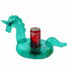 Load image into Gallery viewer, YUYU Inflatable Cup Holder Unicorn Flamingo Drink holder Swimming Pool Float Bathing pool Toy Party Decoration Bar Coasters