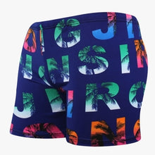 Load image into Gallery viewer, Men Multi Print Swimwear Elastic Swimming Trunks Beach Swim Short Briefs Surfing Summer Swimsuit Boxer Shorts