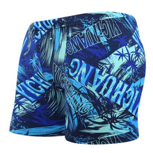 Load image into Gallery viewer, Men Multi Print Swimwear Elastic Swimming Trunks Beach Swim Short Briefs Surfing Summer Swimsuit Boxer Shorts