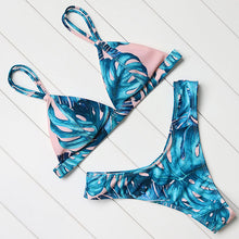 Load image into Gallery viewer, OMKAGI Brand Swimwear Women Swimsuit Sexy Push Up Micro Bikinis Set Swimming Bathing Suit Beachwear Summer Brazilian Bikini 2019