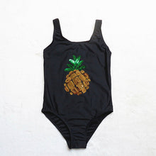 Load image into Gallery viewer, 2019 Girls Swimwear One Piece Children Swimsuits Pineapple Girls Swimming Suits 2019 Summer Bathing Suits Beachwear G1-K517