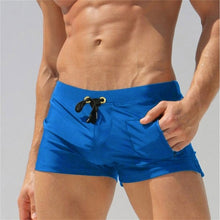 Load image into Gallery viewer, ALSOTO Sexy Man Swimwear Men's Swimsuits Swimming Trunks Sunga Hot Mens Swim Briefs Beach Shorts Mayo Sunga Swim Suits Gay Pouch