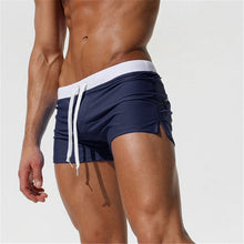 Load image into Gallery viewer, 2019 New Swimwear Men Sexy swimming trunks sunga hot swimsuit mens swim briefs Beach Shorts mayo de praia homens maillot de bain