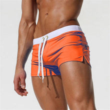Load image into Gallery viewer, 2019 New Swimwear Men Sexy swimming trunks sunga hot swimsuit mens swim briefs Beach Shorts mayo de praia homens maillot de bain