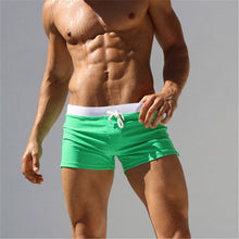 Load image into Gallery viewer, 2019 Summer Swimwear Men Swimsuit Maillot De Bain Boy Swim Suits Boxer Shorts Swim Trunks Swimming Surf Banadores mayo sungas