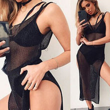 Load image into Gallery viewer, New Sexy Cover Up Bikini Women Swimsuit Cover-up Beach Bathing Suit Beach Wear Knitting Swimwear Mesh Beach Dress Tunic Robe