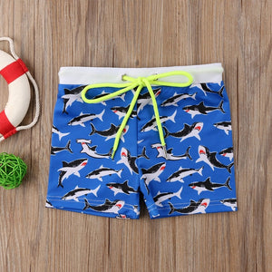 Summer Swimming High Waist Pants Lovely Kids Boys Casual Striped Short Pants Bathing Suit Swimwear Swimsuit Shorts