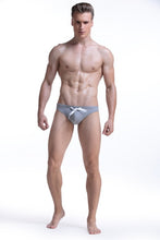 Load image into Gallery viewer, Men Swimsuit Briefs 2019 Hot Sale Mens Swim Shorts Swimming Trunks Surf Boardshorts Beach Swimwear Solid Soft Summer Bating