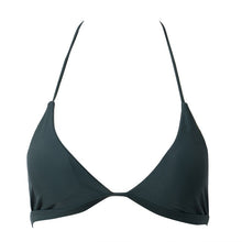 Load image into Gallery viewer, Solid Color Sexy Bikini Top Bra Women padded Swimwear Tops Halter Push Up Swimsuit Brazilian Bikinis 2019 mujer Bathing Suit