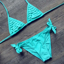 Load image into Gallery viewer, Girl Swimsuit 2 Pieces Suits For Swimming Falbala Children Swimwear Girls Bikinis Set Kids Biquini Infantil Bathing Suit