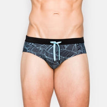 Load image into Gallery viewer, Men Brief Swimwear Mens Flamingo Swimming Briefs Bikini Low Waist Penis Pouch Swim Suit man Hot Sexy Swimsuit Surfing shorts