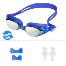 Load image into Gallery viewer, QUESHARK Men Women Professional Electroplate Swimming Glasses Anti Fog UV Protection Swim Goggles Waterproof Swimming Eyewear
