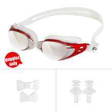 Load image into Gallery viewer, QUESHARK Men Women Professional Electroplate Swimming Glasses Anti Fog UV Protection Swim Goggles Waterproof Swimming Eyewear