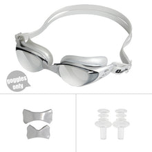 Load image into Gallery viewer, QUESHARK Men Women Professional Electroplate Swimming Glasses Anti Fog UV Protection Swim Goggles Waterproof Swimming Eyewear