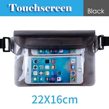 Load image into Gallery viewer, Waterproof Drift Diving Swimming Bag Underwater Dry Shoulder Waist Pack Bag Pocket Pouch for iphone 7 8 XR Xs case cover/camera