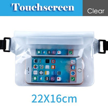 Load image into Gallery viewer, Waterproof Drift Diving Swimming Bag Underwater Dry Shoulder Waist Pack Bag Pocket Pouch for iphone 7 8 XR Xs case cover/camera