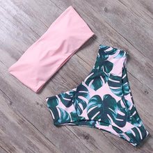 Load image into Gallery viewer, RUUHEE Bandage Bikini Swimwear Women Swimsuit High Waist Bikini Set 2019 Bathing Suit Push Up Maillot De Bain Femme Beachwear