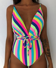 Load image into Gallery viewer, New 2019 Sexy One Piece Swimsuit Female Backless Bodysuit Brazilian Monokini Swimwear Women Bathing Suit Swimming Beach Wear
